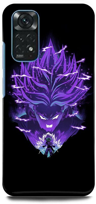 play fast Back Cover for POCO M4 Pro VEGETA, GOKU, DRAGON, BALL, Z  (Purple, Hard Case, Pack of: 1)