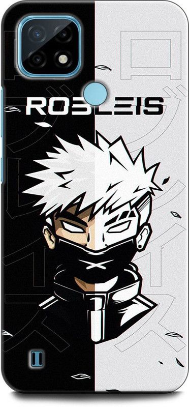 INDICRAFT Back Cover for Realme C21Y, RMX3261 NUEVO, ANIME, NINJA, KAKASHI, ROBLEIS,  (Multicolor, Dual Protection, Pack of: 1)