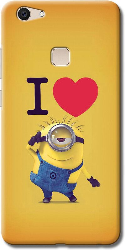 CoDecor Back Cover for VIVO V7 Plus  (Yellow, Hard Case, Pack of: 1)