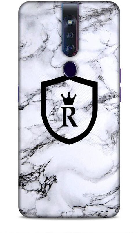 Printabulous Back Cover for OPPO F11 PRO  (White, Black)