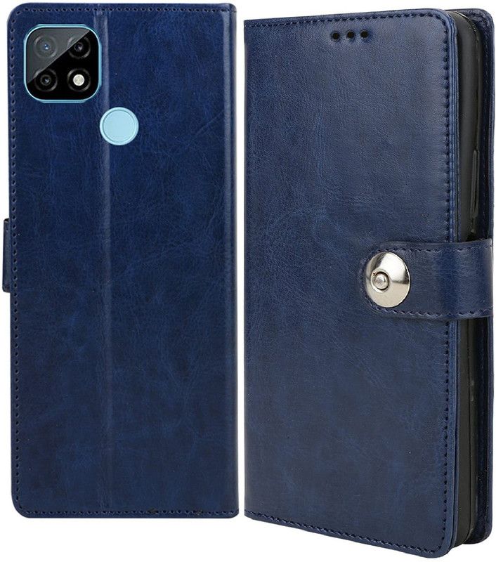 AmericHome Back Cover for Oppo A15, CPH2185, Oppo A15s, CPH2179  (Blue, Flexible, Pack of: 1)