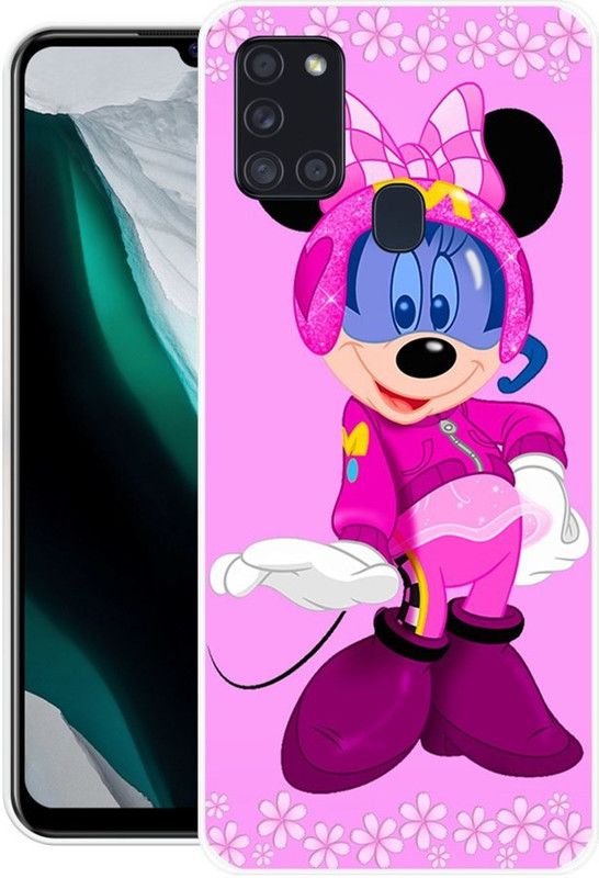 Sswastik Back Cover for Samsung Galaxy A21s, Samsung A21s  (Multicolor, Grip Case, Silicon)