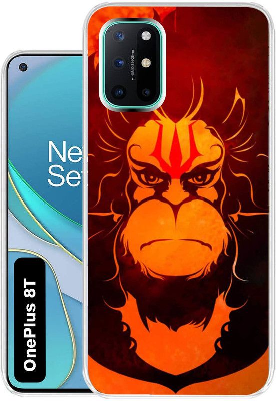 Case Club Back Cover for OnePlus 8T  (Orange, Grip Case, Silicon, Pack of: 1)