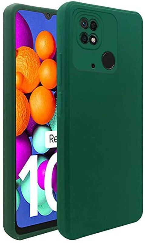 Amoha Back Cover for Redmi 10C  (Green, Grip Case, Pack of: 1)