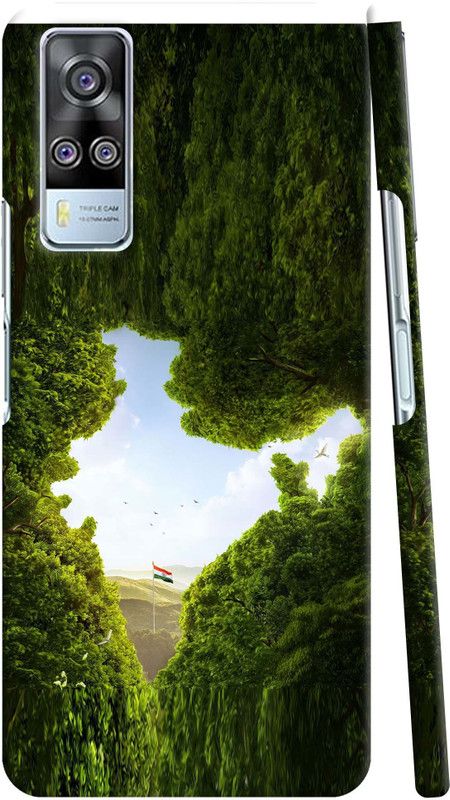 TRENDY EVER Back Cover for VIVO Y31  (Multicolor, Pack of: 1)
