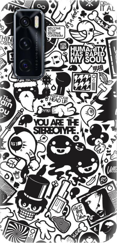 Pogcase Back Cover for Vivo V20 SE  (Multicolor, Hard Case)