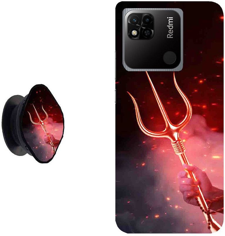 SPBR Back Cover for Redmi 10A  (Multicolor, Cases with Holder, Pack of: 1)