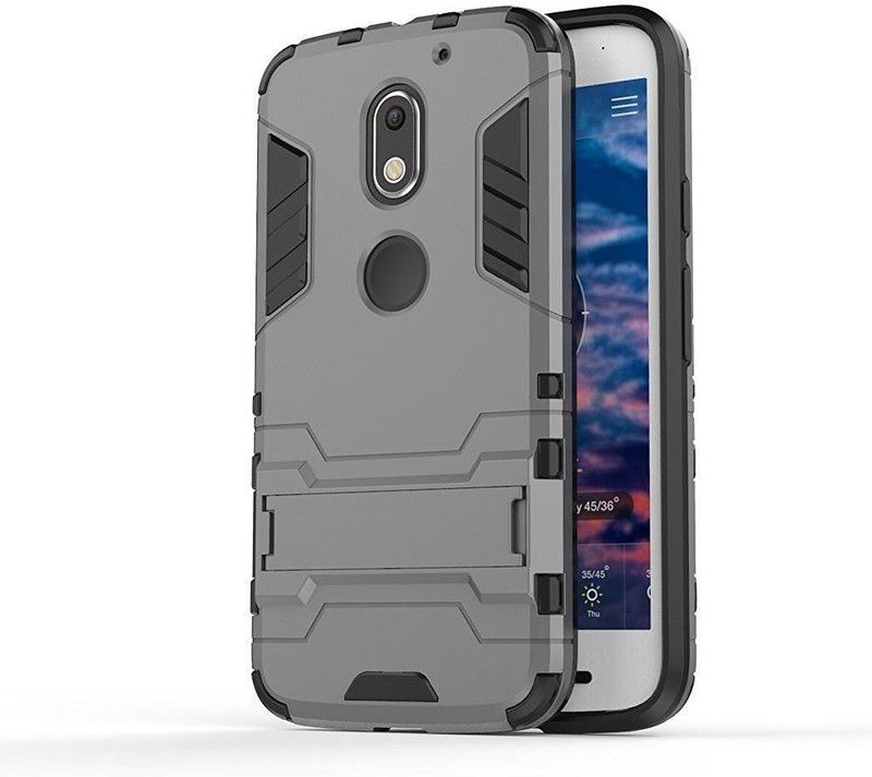 AmericHome Back Cover for Moto E3  (Grey, Pack of: 1)