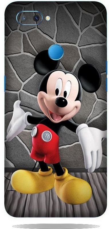 BugguSkin Realme U1, Realme U1 Mobile Skin  (Ultra Super Mickey Mouse Skin With High Matte Finish., Mobile Skin (Back+Side+Camera))