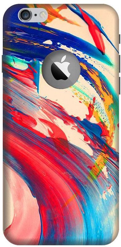 BYXIS Back Cover for iphone 7 cut Colourfull, abstract, design, simple, paint  (Multicolor, Shock Proof, Pack of: 1)