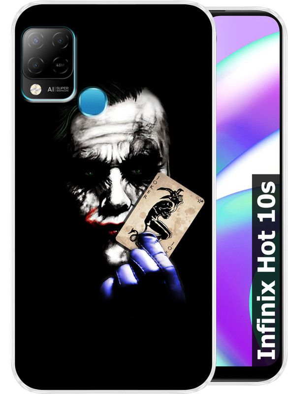 vipax Back Cover for Infinix Hot 10s  (Multicolor, Silicon, Pack of: 1)