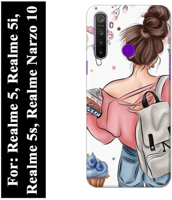 Majestic Back Cover for Realme 5, Realme 5i, Realme 5s, Realme Narzo 10  (Multicolor)