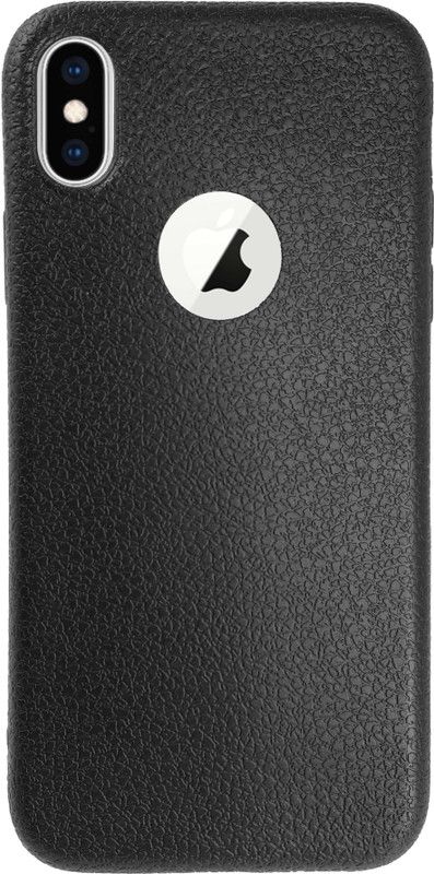 VAKIBO Back Cover for Apple iPhone XS  (Black, Grip Case, Pack of: 1)