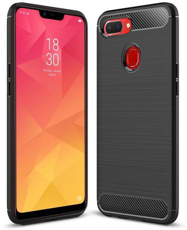 MOBIWIN Back Cover for Realme 2  (Black, Dual Protection, Pack of: 1)