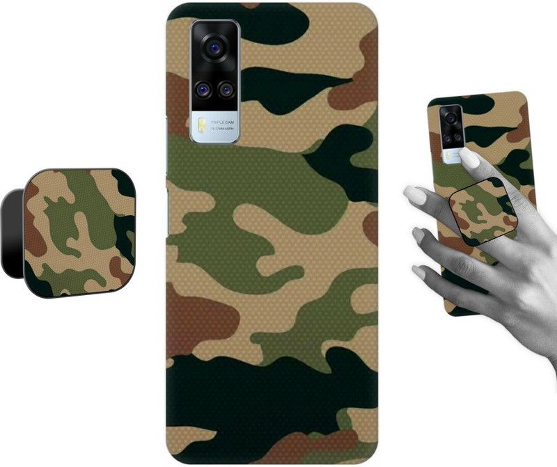 COBIERTAS Back Cover for Vivo Y53s, Vivo Y51 2020  (Multicolor, Cases with Holder)
