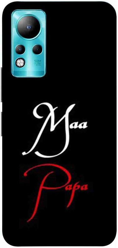 NDCOM Back Cover for Infinix Note 11 Maa Papa Printed  (Multicolor, Hard Case, Pack of: 1)
