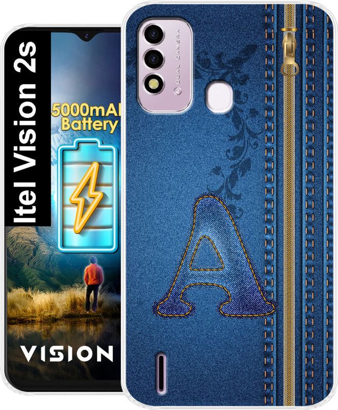 Tokito Back Cover for Itel Vision 2S  (Multicolor, Grip Case, Silicon, Pack of: 1)