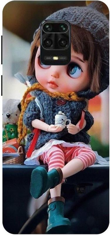 THE NARAYANA COLLECTIONS Back Cover for REDMI NOTE 9 PRO MAX-CUTE,GIRLS,BABY,DOLL,CARTOON  (Multicolor, Hard Case, Pack of: 1)