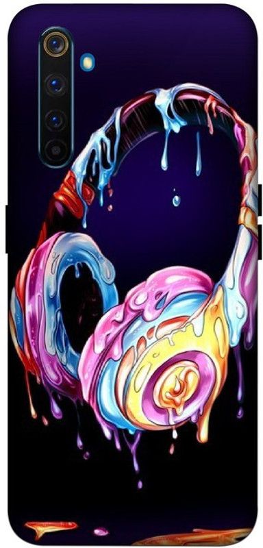 LUCKY MOBI.COM Back Cover for REALME 6 PRO ( music, art) PRINTED BACK COVER  (Multicolor, Waterproof, Pack of: 1)