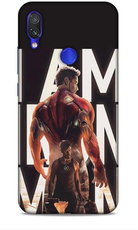 MAPPLE Back Cover for Redmi Note 7S (Iron Man / Marvel / Superhero / Avengers)  (Multicolor, Hard Case, Pack of: 1)