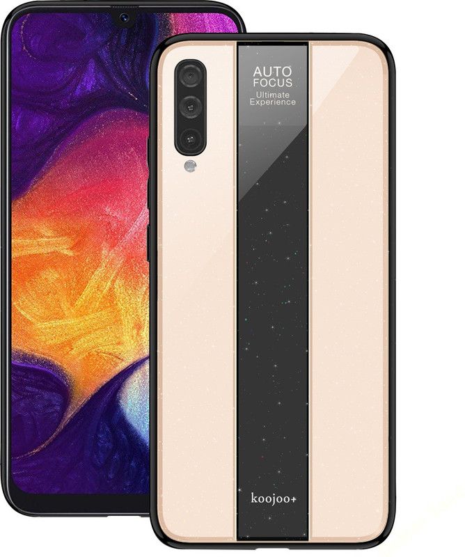 Golden Sand Back Cover for Samsung Galaxy A50  (Gold, Grip Case)