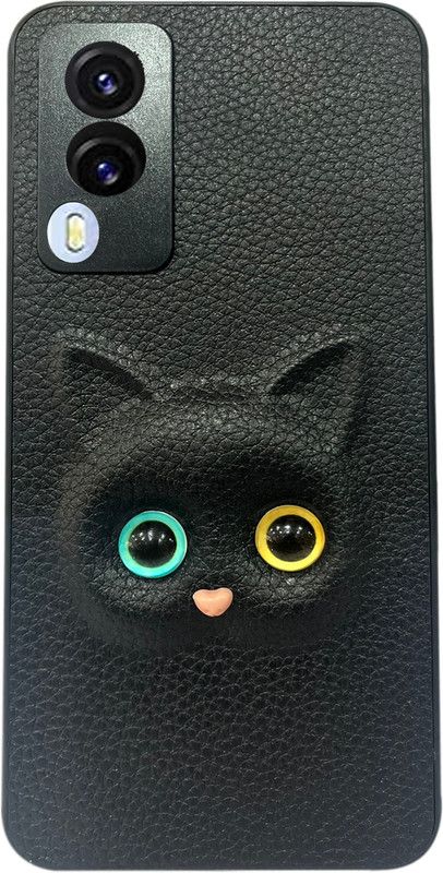 Fastship Bumper Case for Cat Eye Vivo V2055 / V21e 5G  (Black, Waterproof)