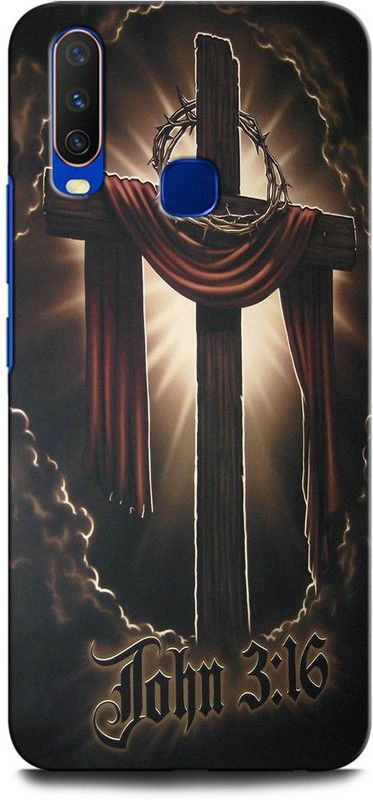 GRAFIQE Back Cover for Vivo Y17 1902 JESUS, CRIST, JESUS SAVES CROSS, GOD, LORD JESUS  (Multicolor, Shock Proof, Pack of: 1)