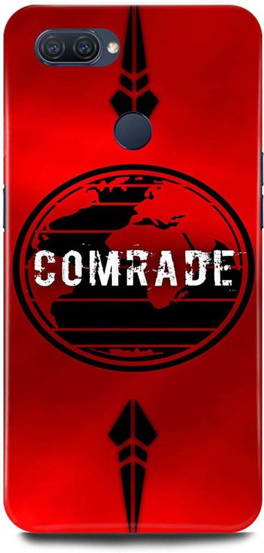 FRONK Back Cover for OPPO A5s, CPH1909, COMRADE, RED  (Red, Hard Case, Pack of: 1)