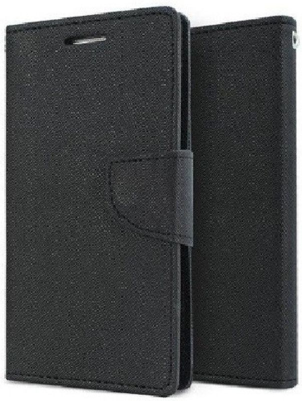 AmericHome Flip Cover for Infinix Hot 10, Model X682B  (Black, Dual Protection, Pack of: 1)