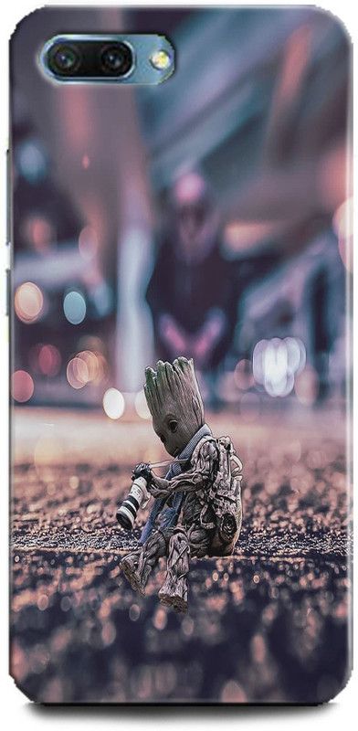 INDICRAFT Back Cover for Honor 10, Groot, Printed  (Multicolor, Shock Proof, Pack of: 1)
