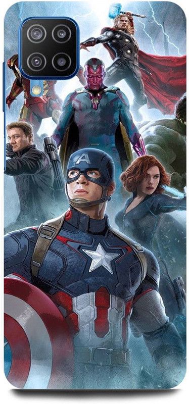 FUGGA Back Cover for Samsung Galaxy M62, AVENGERS, SUPER, HEROES, AVENGER  (Multicolor, Hard Case, Pack of: 1)