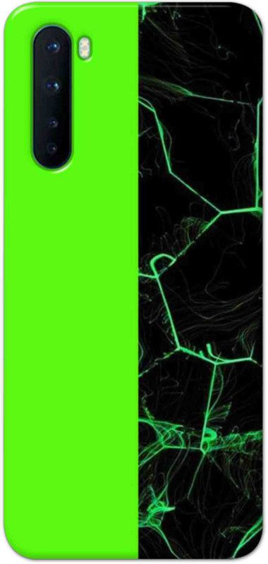 NDCOM Back Cover for OnePlus Nord Neon Marble Printed  (Multicolor, Hard Case, Pack of: 1)