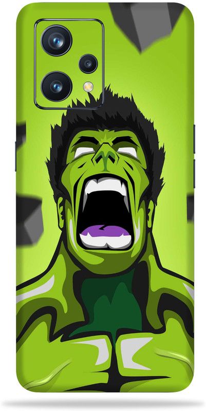 Gizmo Wraps Realme 9 Pro 5g, Green Hulk Mobile Skin  (Multicolor)