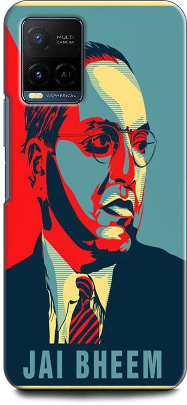 KEYCENT Back Cover for Vivo Y21T DR BHIMRAV AMBEDKAR JI, BHIMRAO RAMJI AMBEDKAR  (Multicolor, Shock Proof, Pack of: 1)