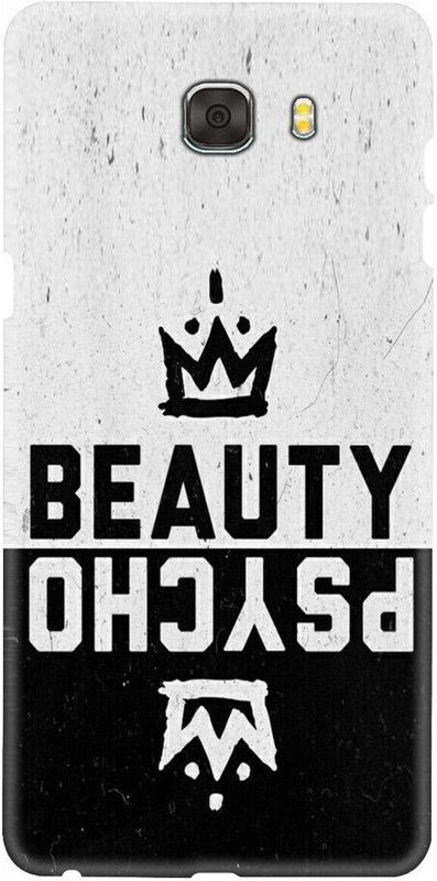 Smutty Back Cover for Samsung Galaxy On Max - Beauty Psycho Print  (Multicolor, Hard Case, Pack of: 1)
