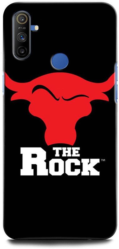 GRAFIQE Back Cover for Realme Narzo 10A RMX2020 THE ROCK, ROCK, WWE, ACTOR, STAR, HOLLYWOOD ACTOR  (Multicolor, Shock Proof)
