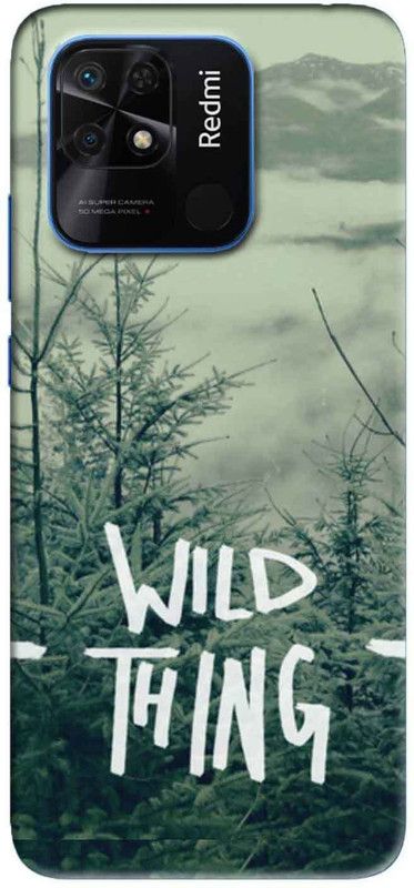 NDCOM Back Cover for Redmi 10 Wild Thing Printed  (Multicolor, Hard Case)