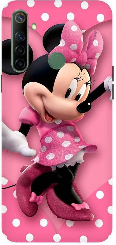 URCHIN Back Cover for Realme5 minnie mouse, mickey mouse, cartoon, funny, cute, love, Disney  (Multicolor, Shock Proof)