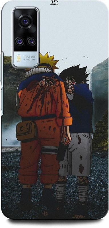 GRAFIQE Back Cover for VIVO Y31 ITACHI UCHIHA, GIRL, ANIMATION, ANIME, CARTOON  (Multicolor, Shock Proof, Pack of: 1)