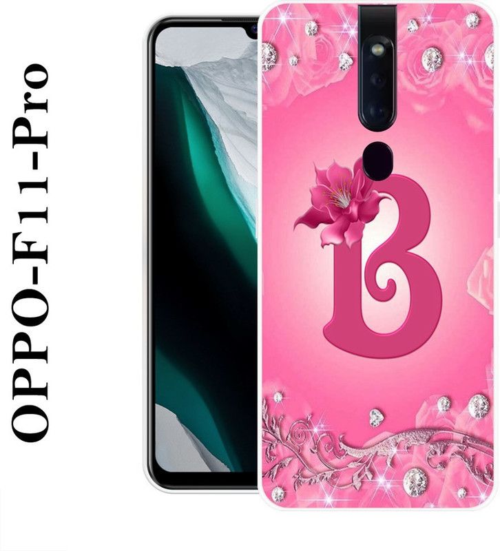 REDFLY Back Cover for Oppo F11 Pro  (Pink, Grip Case, Silicon)