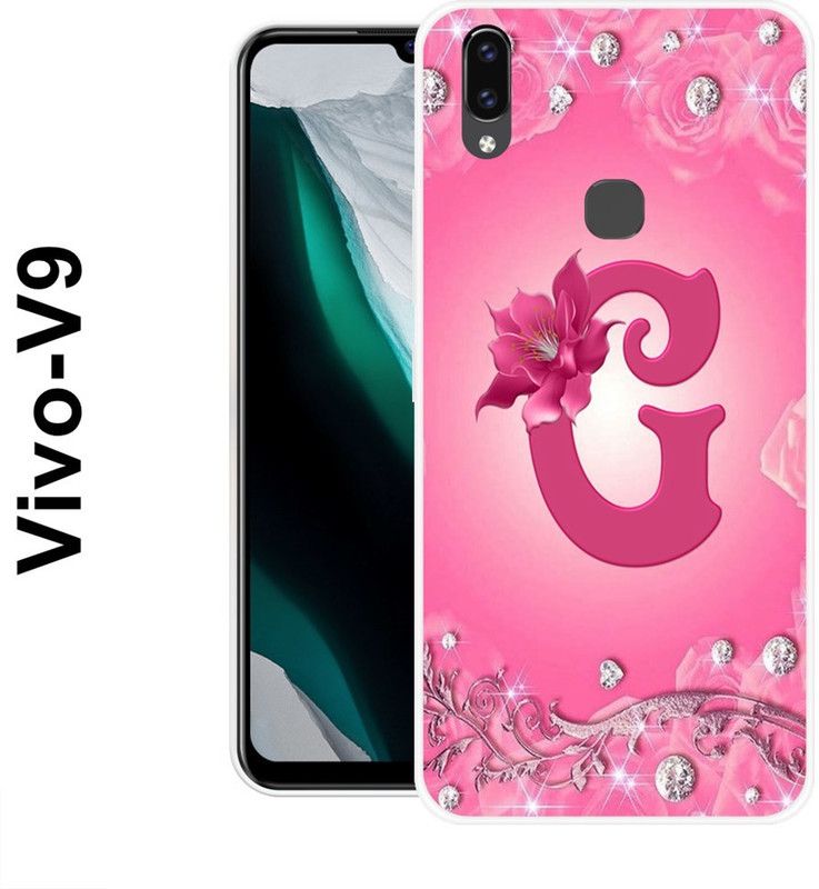 KUDI Back Cover for Vivo V9, Vivo V9 Pro, Vivo V9 Youth  (Pink, Silver, Silicon)