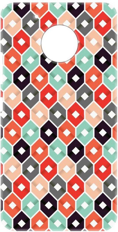 Smutty Back Cover for Motorola Moto G5, XT1672, XT1676 - Honeycomb Print  (Multicolor, Hard Case, Pack of: 1)