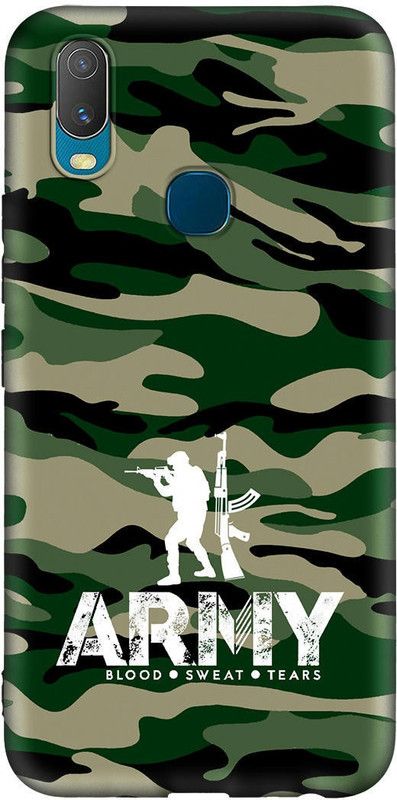 PrintWoodies Back Cover for VIVO Y11 2019  (Multicolor)