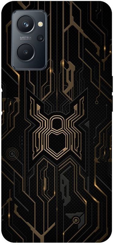 URCHIN Back Cover for Realme 9i Spiderman-Spiderman-Logo-Marvel-Comic-Superhero-357258  (Multicolor, Shock Proof)