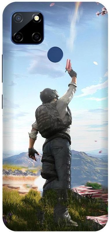 URCHIN Back Cover for Narzo 30A Pubg, Pubg Map, Pubg Game, Pubg Love  (Multicolor, Shock Proof)