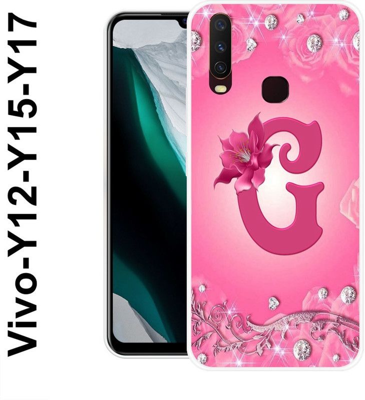 BAGRA Back Cover for Vivo Y12, Vivo Y15, Vivo Y17  (Pink, Silicon)