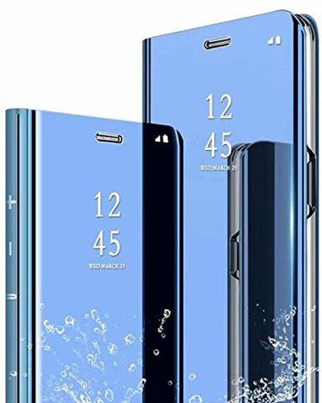 Elica Flip Cover for Samsung Galaxy A51 SM-A515FN/DS  (Blue, Grip Case, Pack of: 1)
