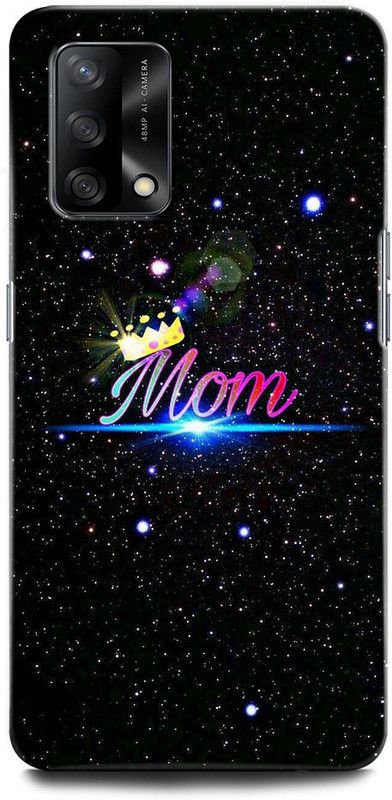 ORBIQE Back Cover for OPPO F19 CPH2219 MOM LOVE, QUEEN, MOM DAD LOVE  (Multicolor, Hard Case, Pack of: 1)
