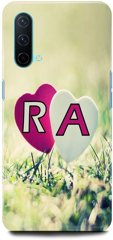 Dimora Back Cover for OnePlus Nord CE 5G , R LOVES A NAME R NAME A LETTER ALPHABET R LOVE A NAME  (Multicolor, Hard Case, Pack of: 1)