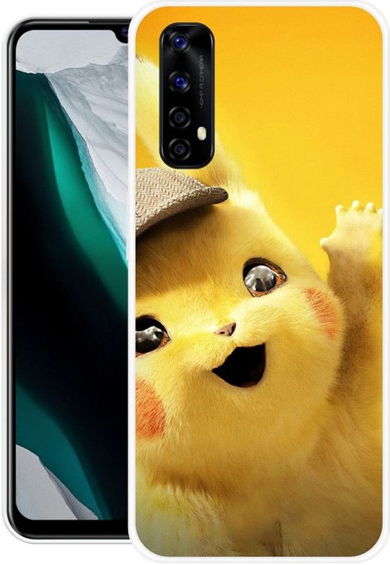 Krtagy Back Cover for Realme Narzo 20 Pro  (Yellow, Dual Protection, Silicon, Pack of: 1)